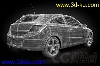 3D打印模型EVERMOTION欧宝gtc车模的图片
