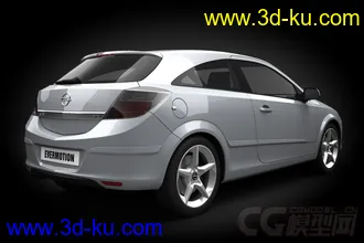 3D打印模型EVERMOTION欧宝gtc车模的图片