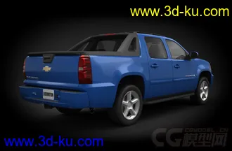 EVERMOTION雪弗兰Chevrolet_Avalanche车模型的图片