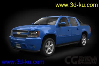 EVERMOTION雪弗兰Chevrolet_Avalanche车模型的图片