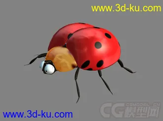 3D打印模型七星瓢虫 瓢虫 甲壳虫的图片