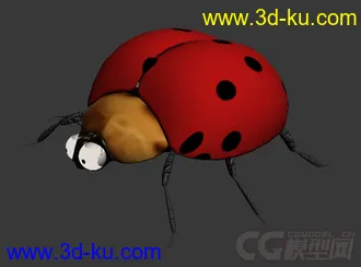 3D打印模型七星瓢虫 瓢虫 甲壳虫的图片