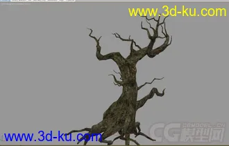 3D打印模型枯树的图片