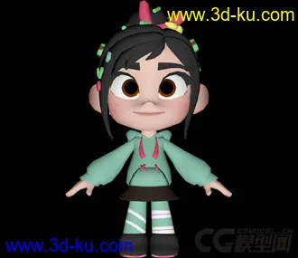 3D打印模型迪士尼 无限 云妮露的图片
