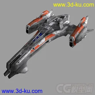 3D打印模型科幻飞船的图片