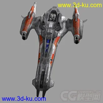 3D打印模型科幻飞船的图片