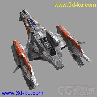 3D打印模型科幻飞船的图片
