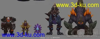 魔兽德拉诺模型合集的图片