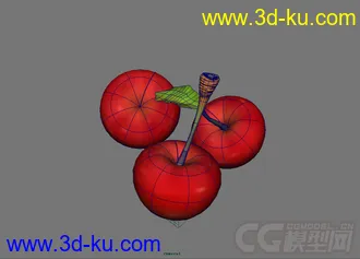 3D打印模型水果樱桃的图片