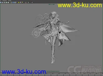 唯美少女模型的图片