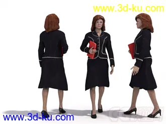 各种版本，办公室职员模型的图片