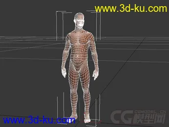 照片级人物模型的图片