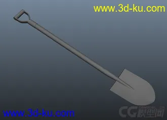 3D打印模型铁锹的图片