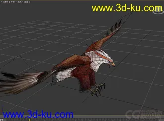 3D打印模型老鹰的图片