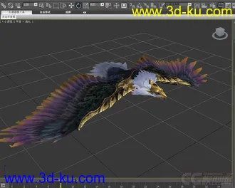 3D打印模型神鹰的图片