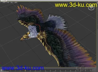 3D打印模型神鹰的图片