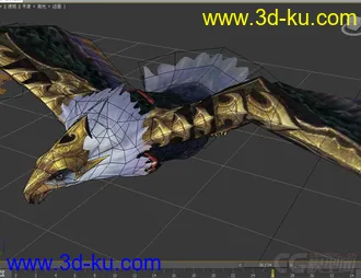 3D打印模型神鹰的图片