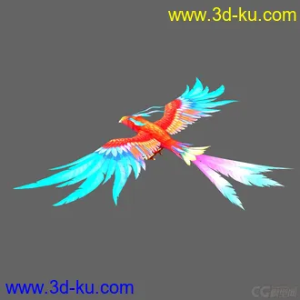 3D打印模型凤凰的图片