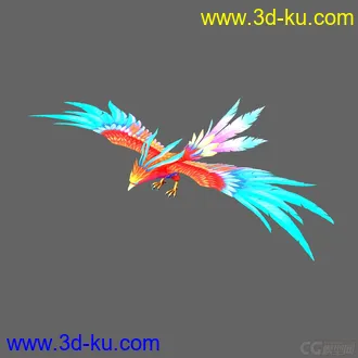 3D打印模型凤凰的图片