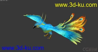 3D打印模型凤凰的图片
