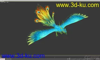 3D打印模型凤凰的图片