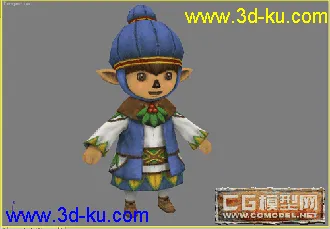 3D打印模型游戏低模11个 带贴图的图片