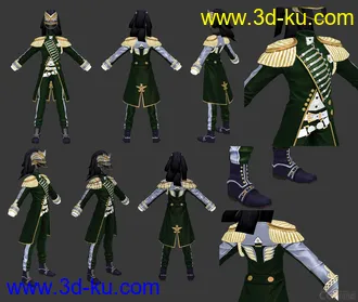 3D打印模型皇家仪仗队男的图片