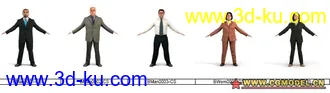 AXYZ人物模型系列 + 高清图片 + 骨骼的图片