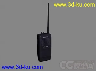 3D打印模型对讲机的图片
