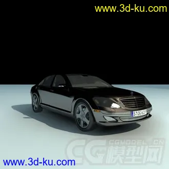 3D打印模型奔驰轿车-精模的图片