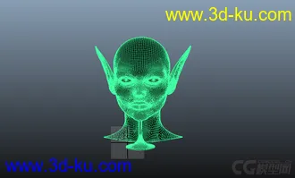 3D打印模型精灵女孩的图片