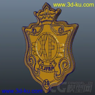 3D打印模型勋章mb、fbx、obj的图片