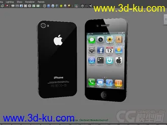 Iphone4手机模型的图片
