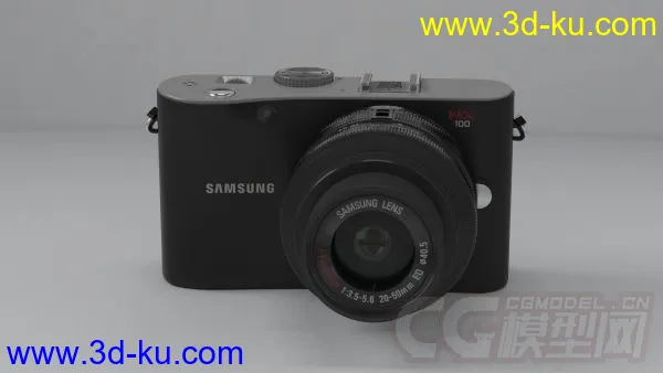Samsung NX100 compact camera相机模型的图片3