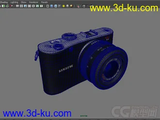 Samsung NX100 compact camera相机模型的图片