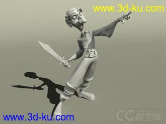 怪老头模型的图片