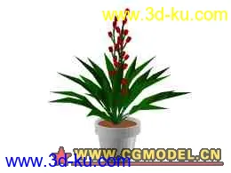 3D打印模型lowpoly flowers的图片