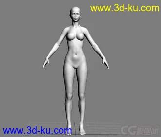 基础人物模型的图片