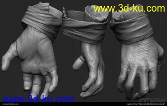 3D打印模型男人体的图片