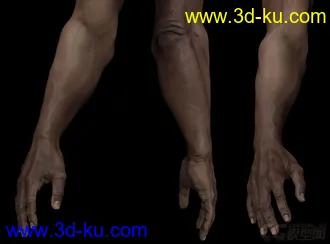3D打印模型男人体的图片
