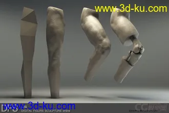 3D打印模型男人体的图片
