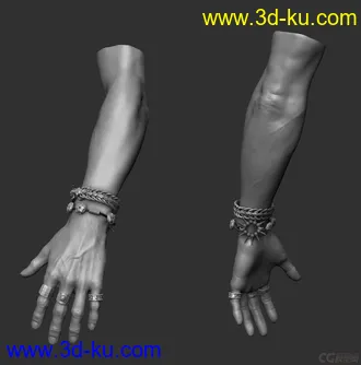 3D打印模型男人体的图片