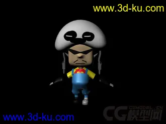 3D打印模型小毛孩的图片