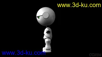 3D打印模型Q版机器人的图片