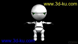 3D打印模型Q版机器人的图片