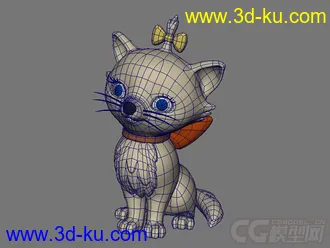 小猫咪模型的图片