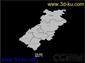 3D打印模型再来一个地图的图片
