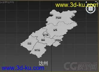 3D打印模型再来一个地图的图片