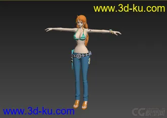 3D打印模型海贼王 nami的图片