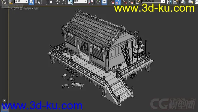 古代建筑模型的图片3